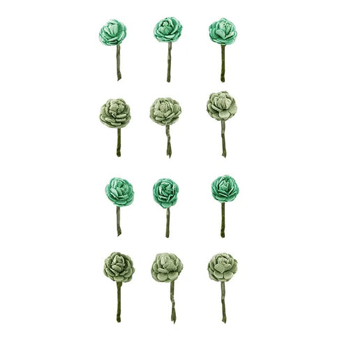 10mm Paper Micro Roses (available in 5 colours)
